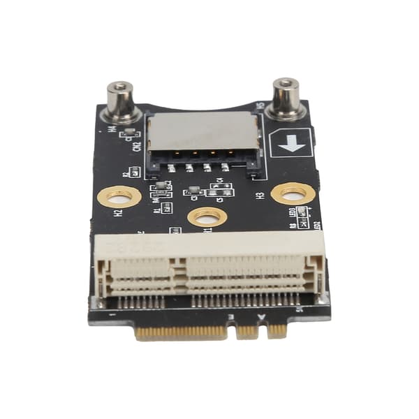 M.2 Key-A NGFF til Mini PCI-E Konverter Adapter, M.2 Key-A NGFF til Mini PCI-E PCI Express Konverter Adapter Understøtter Hot Plug, Konverterer Mini-Card til