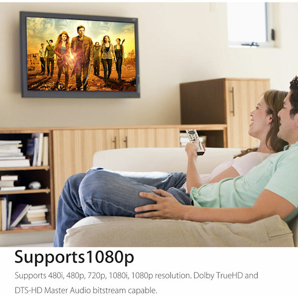 Anpassningsbar Digital Hub, Högupplöst HDMI till RCA Adapterkabel för Sömlös Signalöverföring, Plug and Play Guldpläterade Kontakter Säkerställer Stabilitet