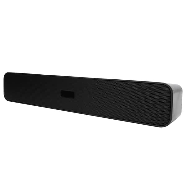 Soundbar til TV med Bluetooth-forbindelse, højtydende stereo surround sound-system med indbygget støjreduktionsprocessor, understøtter U-disk