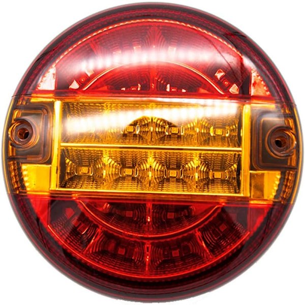 Blinkers, Hög Ljusstyrka Amber LED för Säkerhet vid Nattkörning, Robust Design &amp; Universell Kompatibilitet (2 ST)