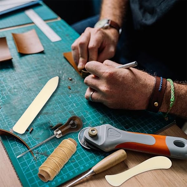 Praktisk Läder DIY Hantverk Sömnad Stickande Nål Sömnad Arbets Handverktygssats