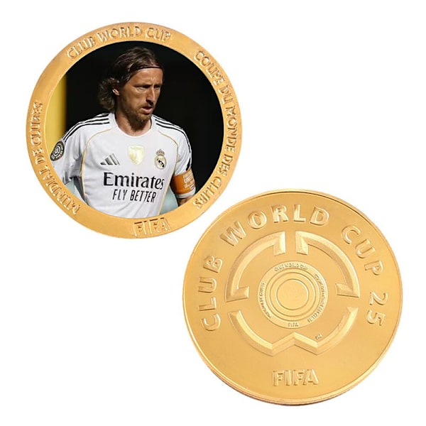 VM-souvenirmønt - Modrić