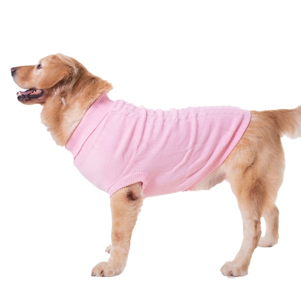 Söta stickade klassiska hundtröjor för små hundar, flickor, pojkar, katt