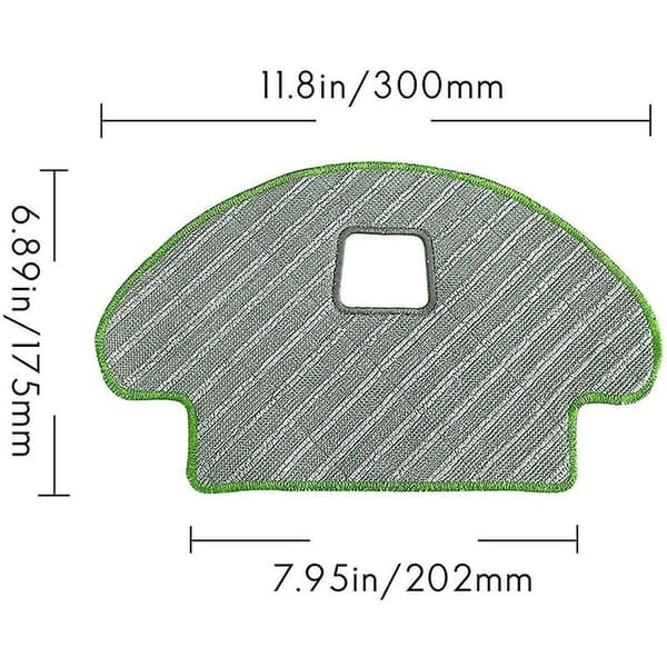 10-pack moppdukar för Irobot Roomba Combo113 R113840 Robotdammsugare