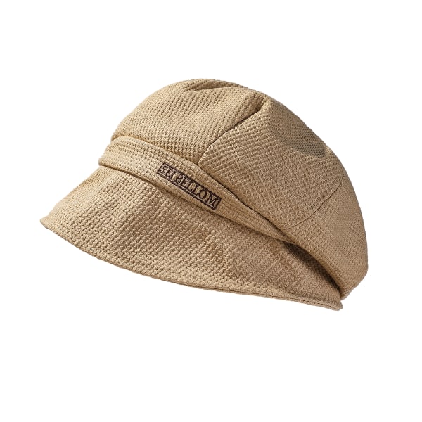 Dame Newsboy Caps Fisherman's Cap, Bøttehette Visir Beret Hat for