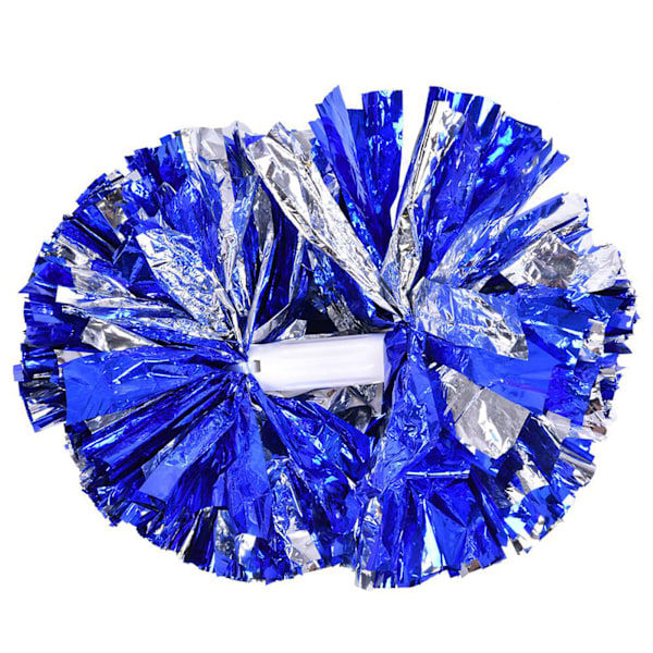 Pom poms med pålitlighet och elegans, portabla för roligt överallt, ergonomisk design för varaktig komfort (Silverblå)
