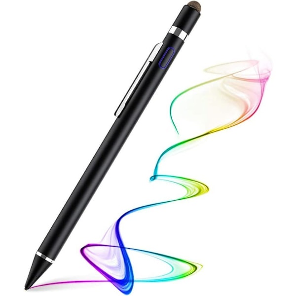 Uppladdningsbar digital stylus med multifunktionell klämma för enkel åtkomst, smart energisparsystem för förlängd användning på dina favoritenheter med pekskärm