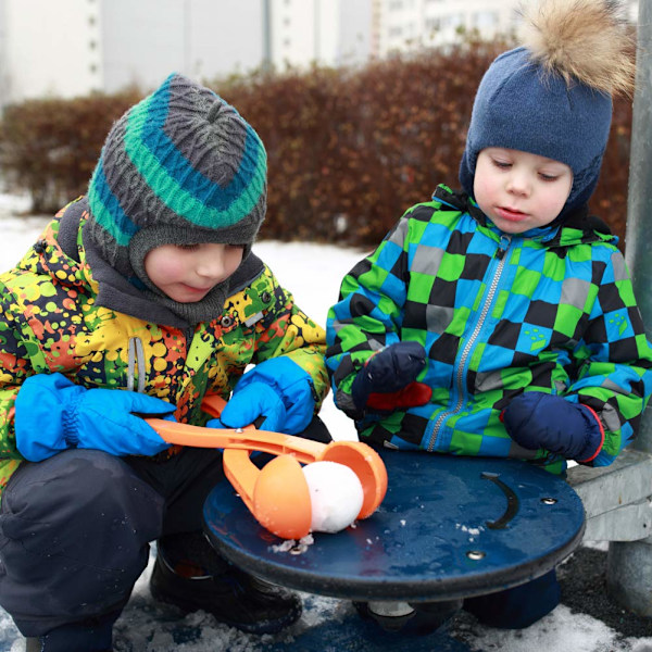 Ankformad Snöbollsmaskin, Förtjockad Snöbollsformning DIY Badbomber Multifunktionell Vinterleksak