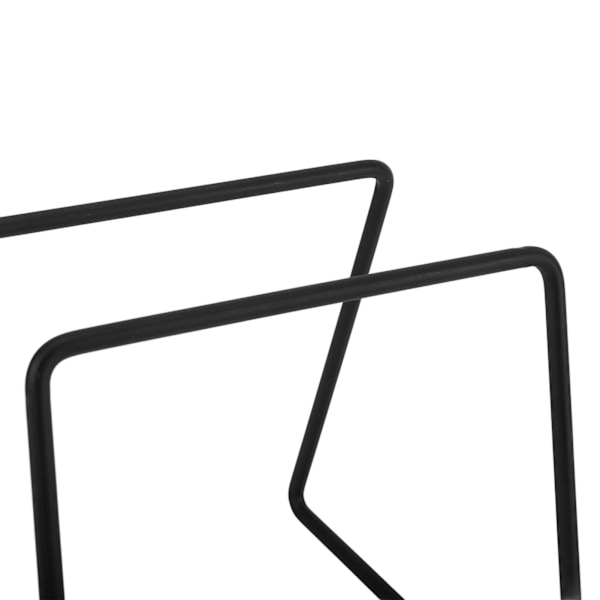 Kaffefilterhållare i metall, Pour Over-kaffefilter, Droppställ, Filterpappershållare, Svart set