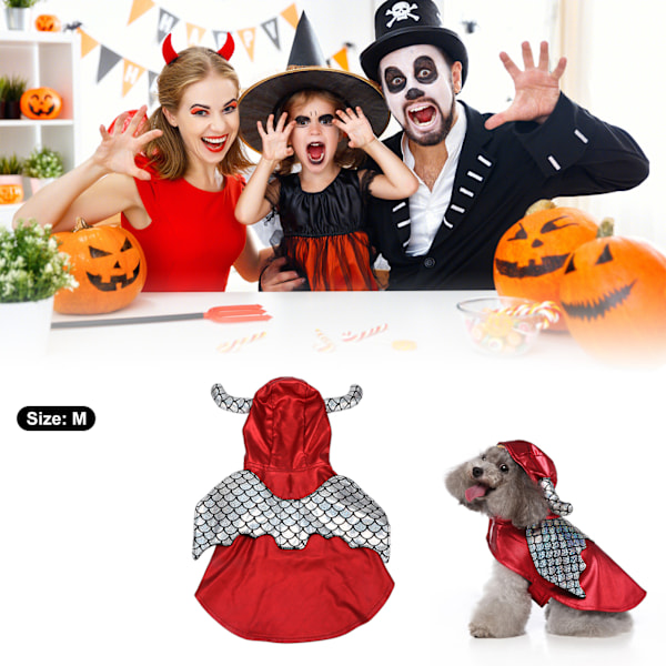 Hunde-kostyme Komfortabel Myk og Pustende Hund Halloween Jul Cosplay KostymeM