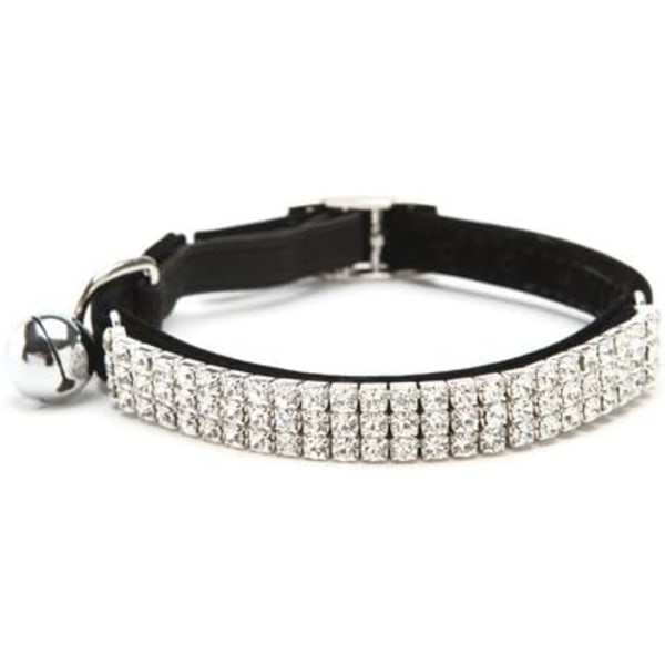 Pet Fashion Forward, Bling Katt-halsband med Justerbar Passform och Mjuka Material för Din Katts Unika Look
