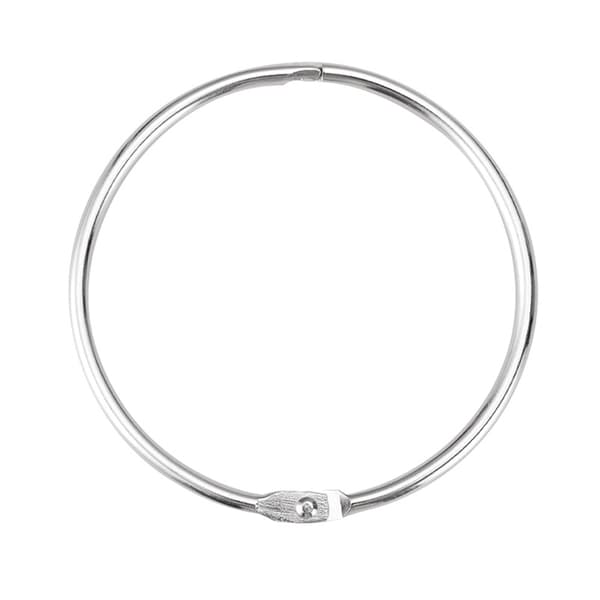 (60 mm), 20 stk., metal bruseforhængsring, let at åbne og lukke