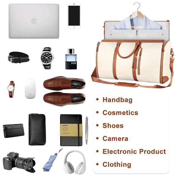 Resväska för resor, handbagage resväska, hängande resväska för kostym