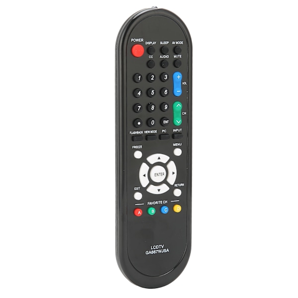Ersättningsfjärrkontroll för Smart TV, Högkvalitativ Ersättning för Sharp TV Förprogrammerad Ingen Installation Krävs