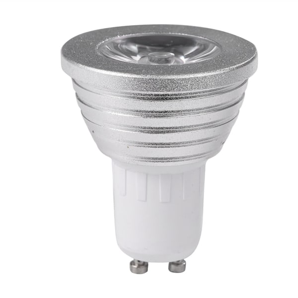 3W LED RGB Ljuslampa Fjärrkontroll Dimbar Spotlight Lampa Rum Dekoration AC85-265V (GU10)