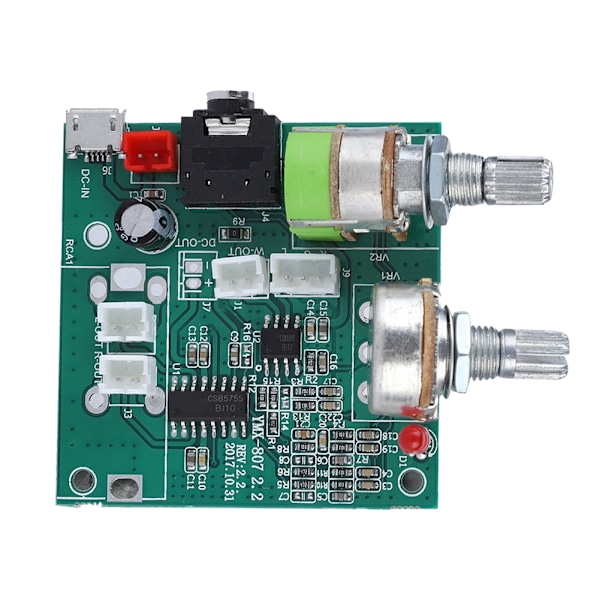 Digital Förstärkarkort Kit, Bluetooth 5.0 Modul För DIY-projekt Och Hemunderhållningssystem