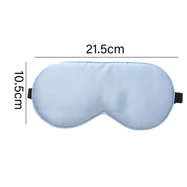 Silk Sleeping Eye Mask - Light Blue