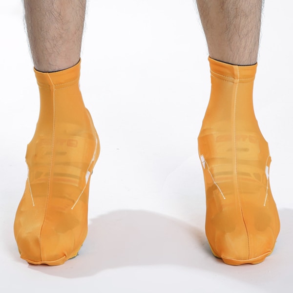 1 pari vedenpitävät kengänpäälliset kengänsuojat, keltainen, 41