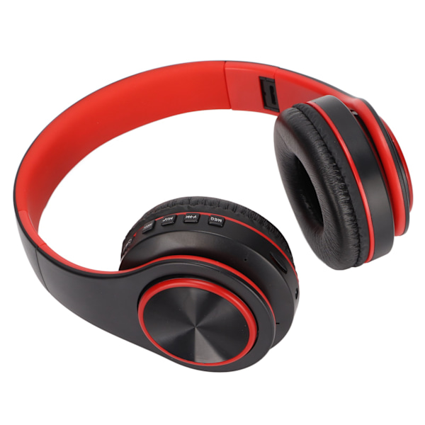 Hi-fi Stereo On-Ear Hörlurar, Avancerad Bluetooth 5.1-teknik Säkerställer Snabba Stabila Anslutningar, Vikbar Design med Uppgraderade Mjuka Öronkuddar