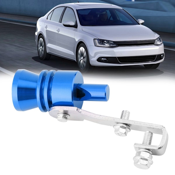 Lättinstallerad Ljudförstärkare, Bil Turbo Visselpipa Avgasrör i Aluminiumlegering, Hållbar Kvalitet Universal Passform För Bilar Och SUV:ar, Metall