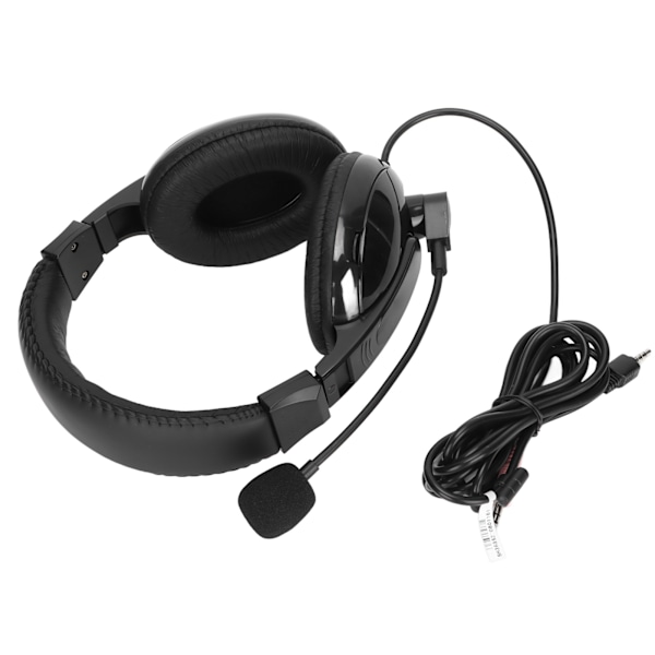 Brusreducerande Over-Ear Hörlurar Headset, VOX-PTT Bommikrofon för Tydlig Kommunikation, In-line Volymkontroll för Snabba Justeringar, Lämplig för
