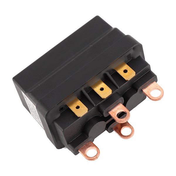 Vattentät Design Vinsch Solenoid Kontaktor, Hög Ampereklassning Elektromagnetiskt Relä för Enkel Installation i 4X4-Fordon, Hållbar Pulverlackerad