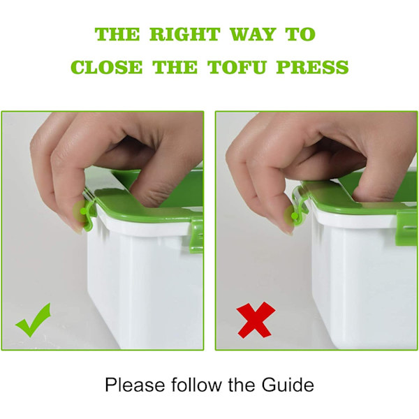 Original Tofu Press for Transforming Your Tofu,Green