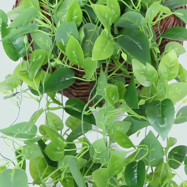 2 stk. kunstige hængeplanter, simuleret hængeplanter 100 cm