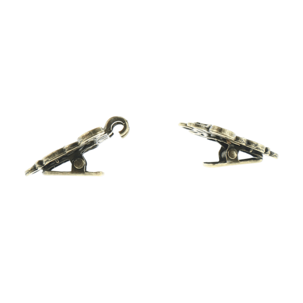 Vintage Smycken Brosch Sjalspänne, 4 st Damtröja Swirl Clip Kappa Clips, Antik Kappa Brosch Keltisk Tröja