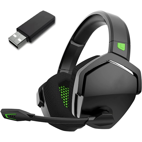 Immersion Masterpiece: Trådlöst gamingheadset med surroundljud och multi-plattformskompatibilitet, ultralåg latens, för PS5, PS4, PC, mobila enheter,