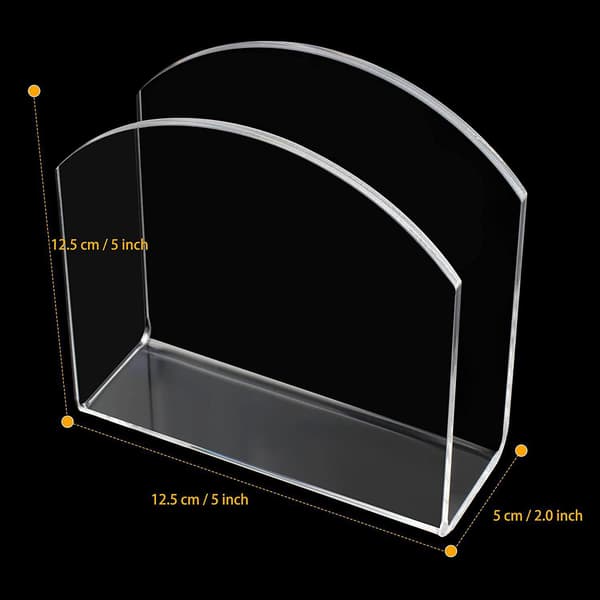 12,5*12,5*5cm, 1 pakke, serviettbeholder, U-formet serviettbeholder