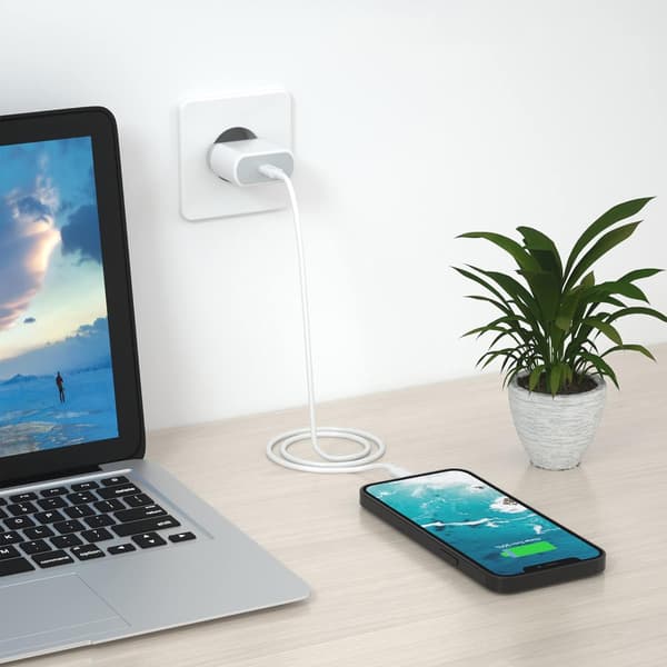 20W iPhone-laddare med kabel - PD3.0 snabbladdning i EU