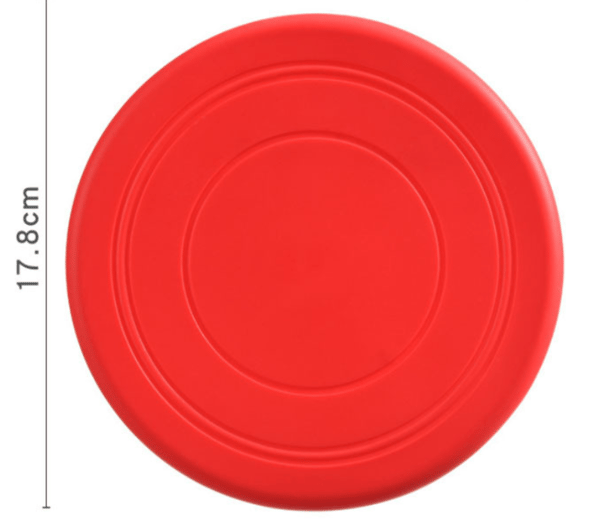 Hundefrisbee, holdbart gummi egnet til de fleste hvalpe