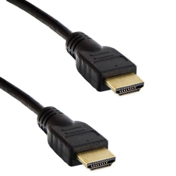 Riff HDMI V1.4 Ethernet typ A-kabel med filter - 19-19 hane-hane guldpläterad 5 m svart