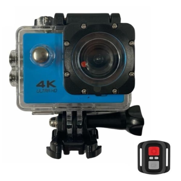 Riff SPK-1 Wi-Fi Ultra HD actionkamera med 2,0" 16,0 MP LCD-skärm blå