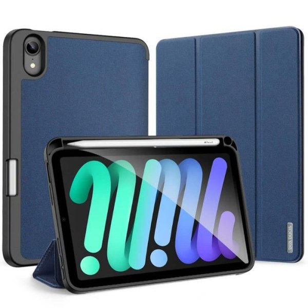 Domo iPad Mini 6 (2021) Plånboksfodral Blå Dux Ducis