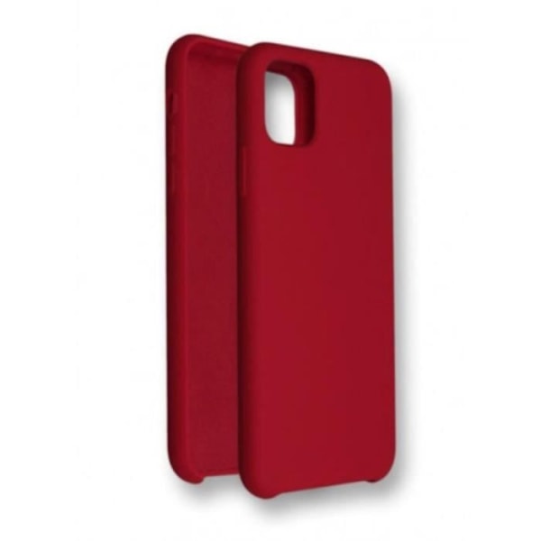 Riff Soft Silikon Bakfodral för Apple iPhone 11 Pro Max, Smal och Flexibel, Röd