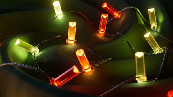Ljusslinga Twinkly Strings USB-C Candies, ljusformade, 100 RGB LED, 6 m, grön kabel
