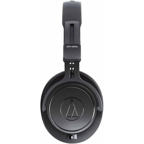 Audio-Technica ATH M60x M Series hovedtelefoner med fuld størrelse, kablet 3,5 mm jack