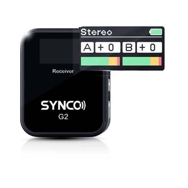 Pack Micro Ilmastointilaite - SYNCO - G2 (A2) - 2 Lähetintä - 2.4G - Musta Svart