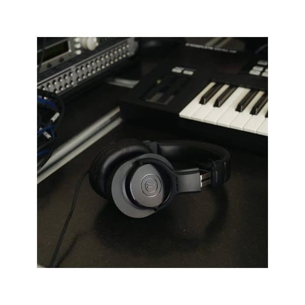 Studio-hovedtelefoner - AUDIO TECHNICA - ATH-M20x - Circumaural - Aktiv støjreduktion - Sort Svart