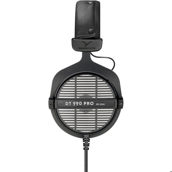 Professionell övervakningshörlurar - BEYERDYNAMIC - DT 990 PRO - 80 Ohm - öppen - circumaural trådad