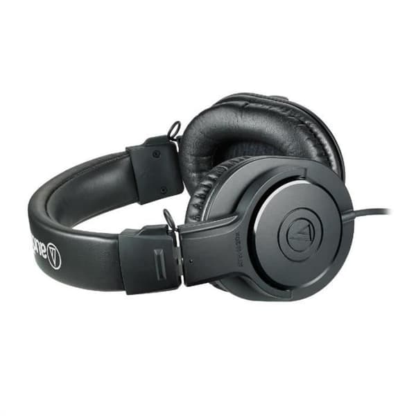 Studio-hovedtelefoner - AUDIO TECHNICA - ATH-M20x - Circumaural - Aktiv støjreduktion - Sort Svart