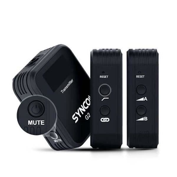 Pack Micro Ilmastointilaite - SYNCO - G2 (A2) - 2 Lähetintä - 2.4G - Musta Svart