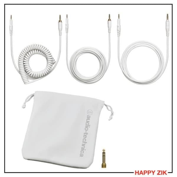 Audio Technica ATH-M50X Hvid Hovedtelefoner / Studio Vit