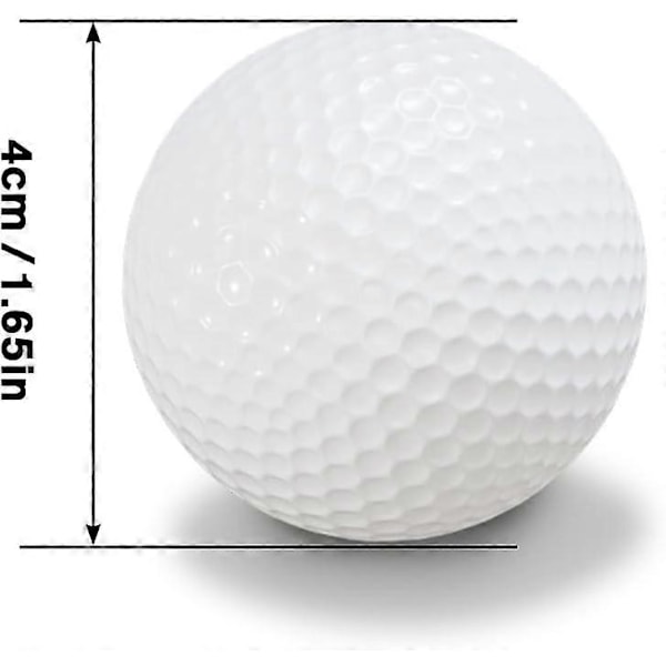 12-pak Lysende Golfbolde, Selvlysende Natgolfbolde, der lyser i mørke, Bedste Slagturnerings-fluorescerende Golfbold, Langtidsholdbare Lyse Lysende Bolde