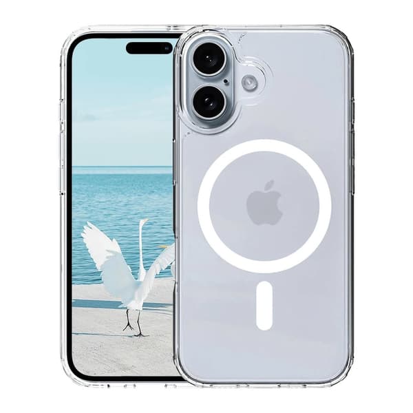 iPhone 16 Magnetic Phone Case Magsafe Compatible Transparent