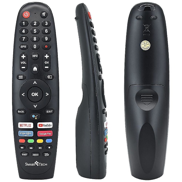 2024 B0btdxpw38 Fjernbetjening til Smart Tech Jvc TV med Stemmestyring