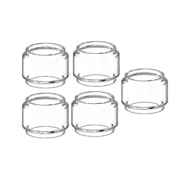 5 st Reservglas Pyrex Tank Bulbs för GeekVape Zeus Sub Ohm / Zeus X RTA 4.5Ml (Transparent)