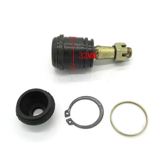 12mm pyöreä pallonivel raidetangon pää 50-250cc moottoripyörään, mönkijään ja buggyyn